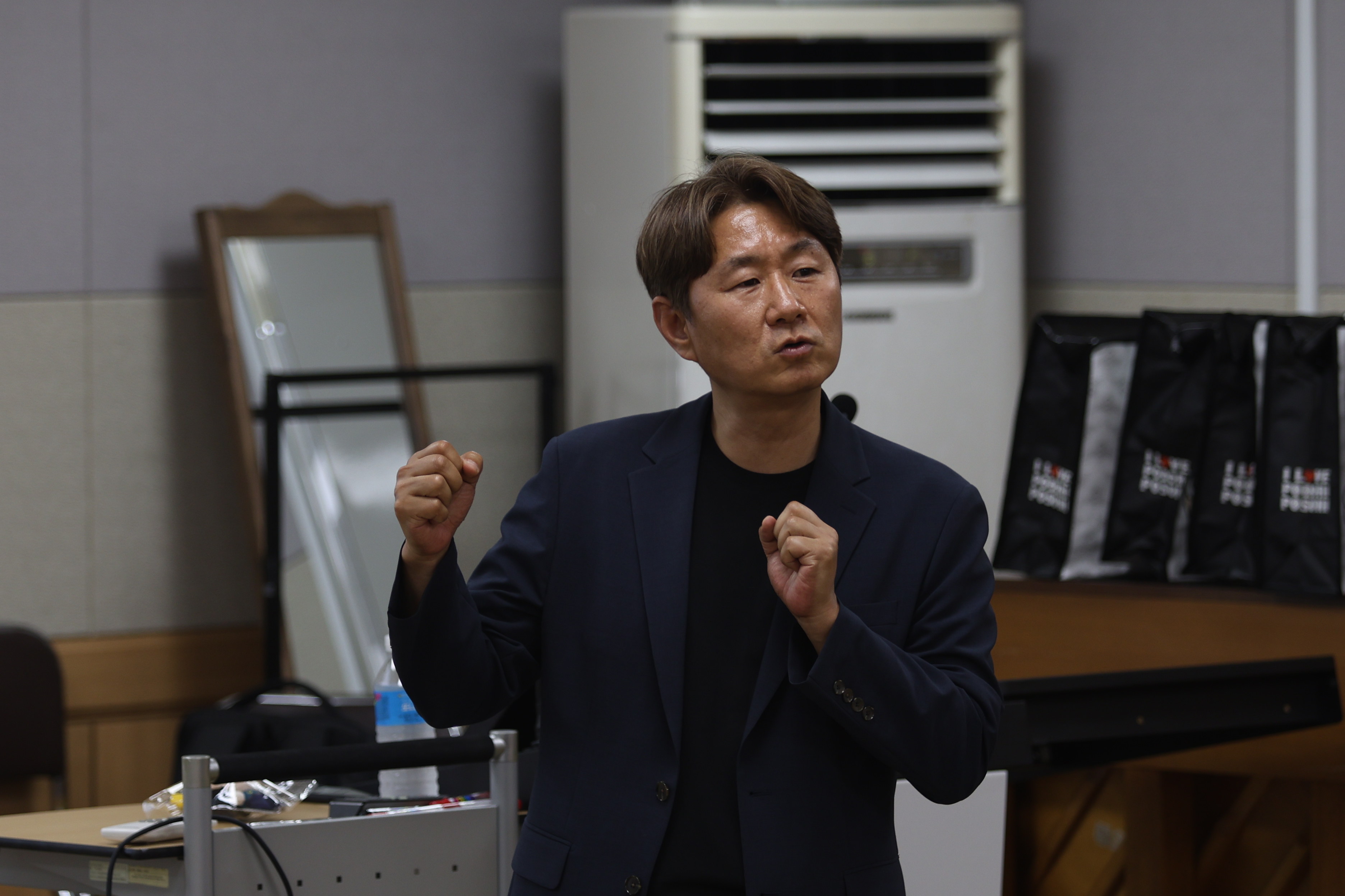 문병훈 교수 스피치 장면